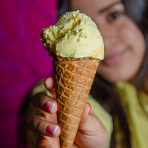Helado sencillo
